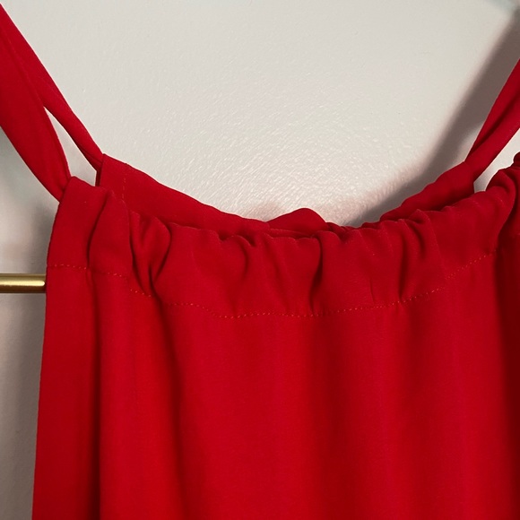 Lulu’s Breezy Street Red Halter Dress - Picture 4 of 9